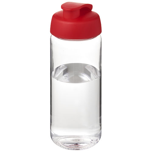 Bouteille sport promotionnelle 600 ml H2O Active® Octave Tritan™ Translucide et Rouge